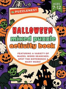 Halloween Mixed Puzzle Activity Book