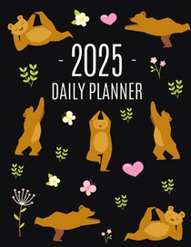 Yoga Bear Planner 2025