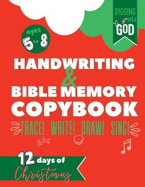 Christmas Handwriting & Bible Memory Copybook For Kids Ages 5-8