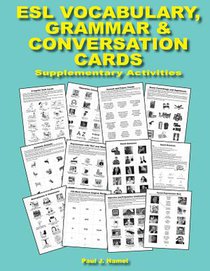 ESL Vocabulary, Grammar & Conversation Cards