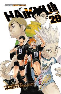 Haikyu!!, Vol. 28 voorzijde