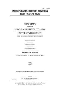 America's invisible epidemic: preventing elder financial abuse