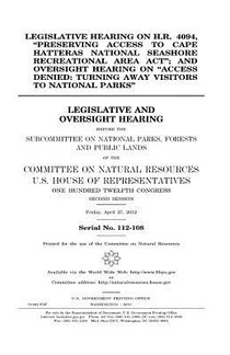 Legislative hearing on H.R. 4094, 