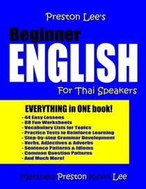 Preston Lee's Beginner English For Thai Speakers