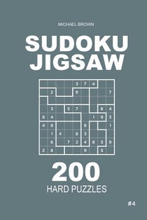 Sudoku Jigsaw - 200 Hard Puzzles 9x9 (Volume 4)