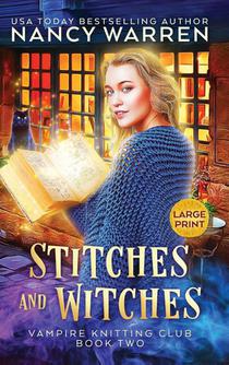 Stitches and Witches (Large Print)