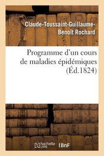 Programme d'Un Cours de Maladies Epidemiques