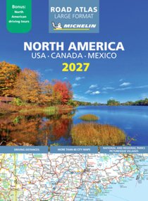 USA - Canada - Mexico 2027 Atlas (Large Format A3-Paperback)