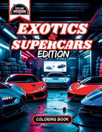 Revline Coloring Exotic/Supercars Cars Coloring Book