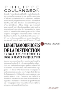 Les métamorphoses de la distinction
