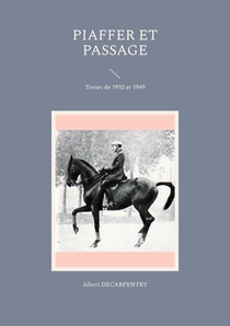 Piaffer et passage