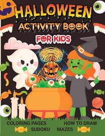 Halloween Activity Book for Kids