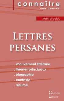 Fiche de lecture Lettres persanes de Montesquieu (analyse litteraire de reference et resume complet)