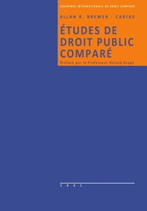 Etudes de Droit Public Compare