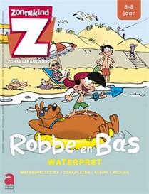 Spelletjes- en oefenboek Zonnekind: Robbe en Bas - Waterpret voorzijde