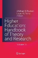 Higher Education: Handbook of Theory and Research voorzijde