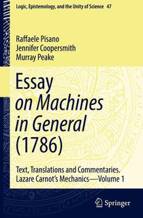 Essay on Machines in General (1786)