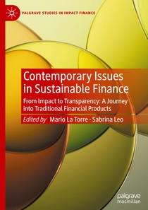 Contemporary Issues in Sustainable Finance