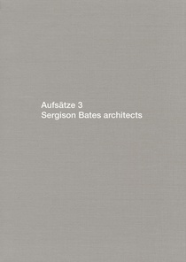 Aufsatze 3: Sergison Bates Architects voorzijde