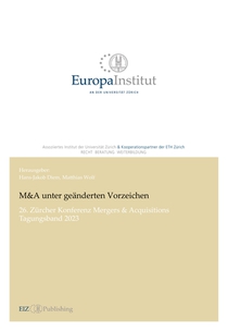 M&A unter geänderten Vorzeichen