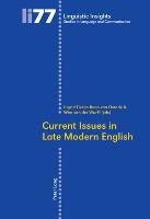 Current Issues in Late Modern English voorzijde