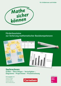 Mathe sicher können 5.-8. Schuljahr - Förderbausteine Sachrechnen voorzijde