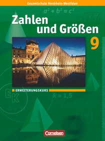 Zahlen und Größen 9. Schuljahr. Schülerbuch. Erweiterungskurs voorzijde