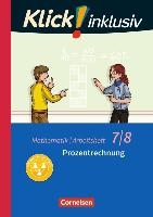 Klick! inklusiv 7./8. Schuljahr - Arbeitsheft 3 - Prozentrechnung voorzijde