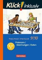 Klick! inklusiv 9./10. Schuljahr - Arbeitsheft 2 - Potenzen / Gleichungen / Daten voorzijde