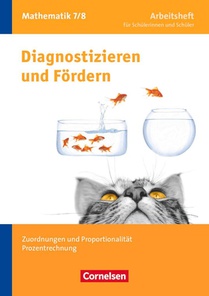 Diagnostizieren und Fördern in Mathematik 7./8. Schuljahr - Arbeitsheft - Allgemeine Ausgabe voorzijde