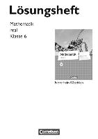 Mathematik real 6. Schuljahr. Lösungen zum Schülerbuch. Differenzierende Ausgabe Nordrhein-Westfalen voorzijde