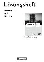 Mathematik real 9. Schuljahr. Lösungen zum Schülerbuch. Differenzierende Ausgabe Nordrhein-Westfalen voorzijde