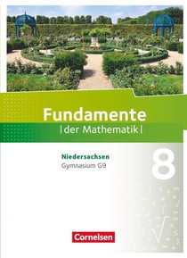 Fundamente der Mathematik 8. Schuljahr. Schülerbuch Gymnasium Niedersachsen voorzijde