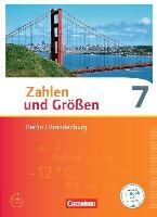 Zahlen und Größen 7. Schuljahr. Schülerbuch Berlin und Brandenburg voorzijde