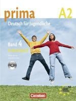 Prima - Deutsch für Jugendliche 4. Arbeitsbuch mit CD. Europäischer Referenzrahmen: A2 voorzijde