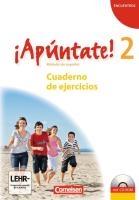 ¡Apúntate! - Ausgabe 2008 - Band 2 - Cuaderno de ejercicios inkl. CD-Extra