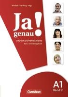 Ja genau! Europäischer Referenzrahmen: A1 (Zweiter Teil). Kurs- und Arbeitsbuch voorzijde