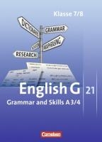 English G 21. Ausgabe A 3 und A 4. Grammar and Skills voorzijde