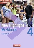 New Highlight 4: 8. Schuljahr. Workbook mit Text-CD voorzijde