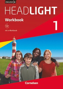 English G Headlight 01: 5. Schuljahr. Workbook mit CD-ROM (e-Workbook) und Audios online voorzijde