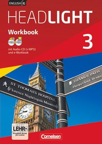 English G Headlight 03: 7. Schuljahr. Workbook mit e-Workbook und Audios Online. Allgemeine Ausgabe