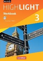 English G Highlight 03: 7. Schuljahr Hauptschule. Workbook mit Audios online voorzijde