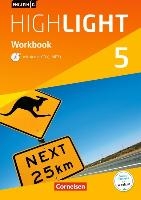 English G Highlight Band 5: 9. Schuljahr - Hauptschule - Workbook mit Audios online voorzijde