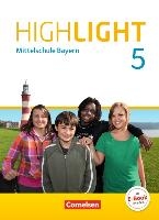 Highlight 5. Jahrgangsstufe- Mittelschule Bayern - Schülerbuch voorzijde