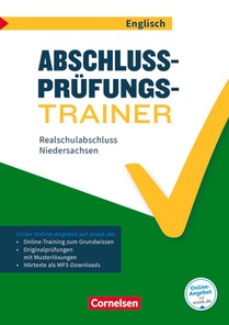 Abschlussprüfungstrainer Englisch 10. Schuljahr - Niedersachsen - Realschulabschluss voorzijde