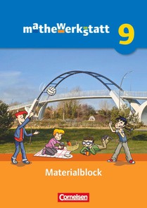 mathewerkstatt 9. Schuljahr - Mittlerer Schulabschluss - Allgemeine Ausgabe - Materialblock voorzijde