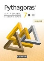 Pythagoras 7. Jahrgangsstufe (WPF II/III) - Lösungen zum Schülerbuch voorzijde