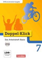 Doppel-Klick - Differenzierende Ausgabe. 7. Schuljahr. Das Arbeitsheft Basis mit CD-ROM voorzijde