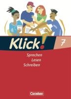 Klick! Deutsch 7. Schuljahr. Sprechen, Lesen, Schreiben. Schülerbuch. Westliche Bundesländer voorzijde