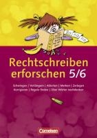 Rechtschreiben erforschen 5/6. Arbeitsheft voorzijde